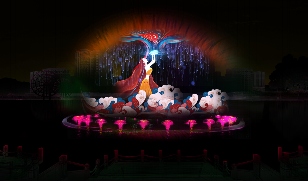 熱烈祝賀峨眉蓮花湖水秀項目《萬物生》榮獲2021年度優(yōu)秀數(shù)字文旅項目獎(圖3)