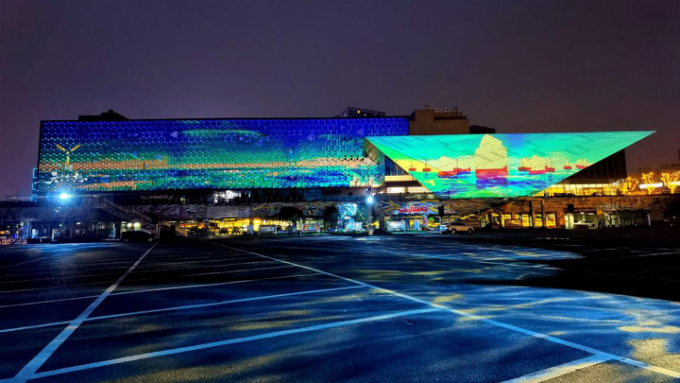 寸灘國際絲路花街建筑光影秀(圖10) 寸灘國際絲路花街建筑光影秀(圖10)