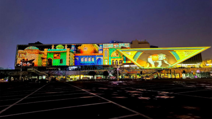 寸灘國際絲路花街建筑光影秀(圖13) 寸灘國際絲路花街建筑光影秀(圖13)