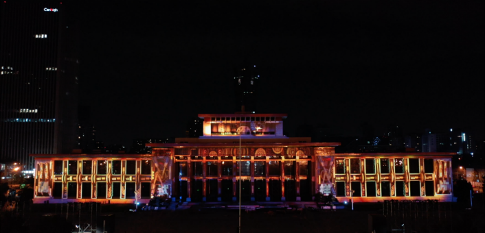 天空創(chuàng)想用科技點(diǎn)亮城市！杭州武林廣場(chǎng)3DMAPPING秀震撼上演！(圖18)